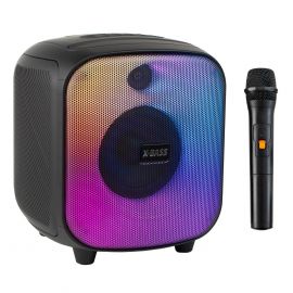 Парти аудио система Xmart X-Bass BS30, 30W, Bluetooth 5.3, Безжичен микрофон