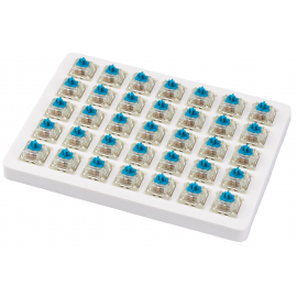 Суичове за механична клавиатура Keychron Cherry MX, Blue, RGB, Switch Set 35 броя