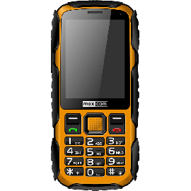 MaxCom GSM ММ920 мобилен телефон, 2.8", 2 MP камера, защита от влага, прах и удари, фенерче, Bluetooth