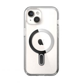 Калъф Speck за iPhone 15 / iPhone 14 / iPhone 13 Presidio Perfect-Clear + MagSafe + ClickLock™