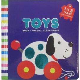 бебешка книжка от картон и ЕVA животни и играчки за учене на цветовете 170900-1