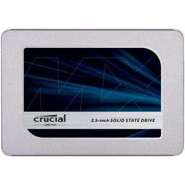 SSD за настолен и мобилен компютър Crucial® MX500 2000GB SATA 2.5” 7mm (with 9.5mm adapter) SSD CT2000MX500SSD1