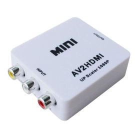 Конвертор DLFI AV към HDMI, Бял - 18257
