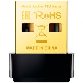 Адаптери TP-Link AC600 Nano Wi-Fi USB Adapter ARCHER-T2U-NANO