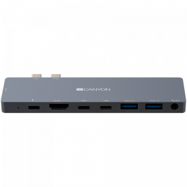USB хъб CANYON DS-8 Multiport Docking Station with 8 port CNS-TDS08DG