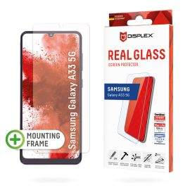 Стъклен протектор за екран Displex Real Glass (2D) за Galaxy A33 5G