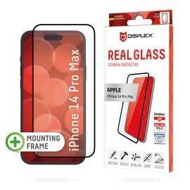 Стъклен протектор за екран Displex Full Cover Glass (3D) за iPhone 14 Pro Max