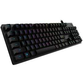 Гейминг клавиатура LOGITECH G512 Corded LIGHTSYNC Mechanical Gaming Keyboard - CARBON - US INT'L - USB - LINEAR 920-009370 920-009370