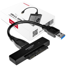 Чекмедже за диск AXAGON ADSA-1S USB2.0 - SATA HDD External Adapter Incl. 2.5" Case ADSA-1S ADSA-1S
