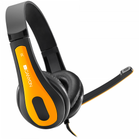 Multimedia - PC Headsets CANYON entry price PC headset CNS-CHSC1BY