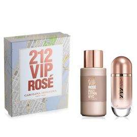 Carolina Herrera 212 VIP Rose комплект за жени EDP парфюм 50 ml + BL 100 ml