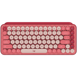 Клавиатура LOGITECH POP Keys Bluetooth Mechanical Keyboard - HEARTBREAKER ROSE - US INT'L 920-010737 920-010737
