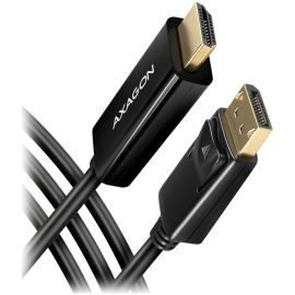 Видео адаптери AXAGON RVD-HI14C2 DisplayPort > HDMI 1.4 cable 1.8m 4K/30Hz RVD-HI14C2 RVD-HI14C2