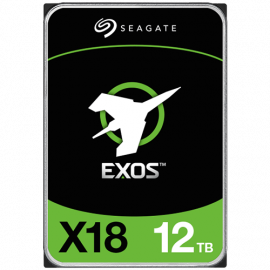 Твърд диск сървърен SEAGATE HDD Server Exos X18 HDD 512E/4KN (3.5'/ 12TB/ SATA 6Gb/s / 7200rpm) ST12000NM000J ST12000NM000J