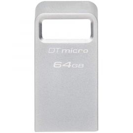 USB флаш памет Kingston 64GB DataTraveler Micro 200MB/s Metal USB 3.2 Gen 1 DTMC3G2/64GB