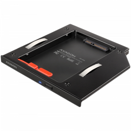 Адаптери AXAGON RSS-CD09 2.5" SSD/HDD caddy into DVD slot RSS-CD09