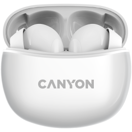 TWS Bluetooth слушалки CANYON headset TWS-5 White CNS-TWS5W CNS-TWS5W