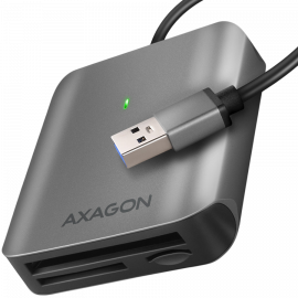 Флаш памети Axagon Aluminum high-speed USB-A 3.2 Gen 1 memory card reader. 3 slots CRE-S3