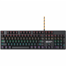 Гейминг клавиатура CANYON keyboard Deimos GK-4 Rainbow US Wired Black CND-SKB4-US CND-SKB4-US