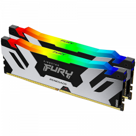 Memory Gaming Desktop Kingston 32GB 7200MT/s DDR5 CL38 DIMM (Kit of 2) FURY Renegade RGB XMP KF572C38RSAK2-32