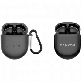 TWS Bluetooth слушалки CANYON headset TWS-6 Black CNS-TWS6B CNS-TWS6B