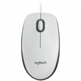 Мишка LOGITECH M100 Corded Mouse-WHITE 910-006764 910-006764