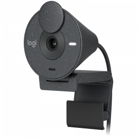 Уеб камера LOGITECH Brio 300 Full HD webcam - GRAPHITE - USB 960-001436 960-001436
