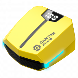 TWS Bluetooth слушалки CANYON headset Doublebee GTWS-2 Gaming Yellow CND-GTWS2Y CND-GTWS2Y
