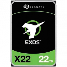 Твърд диск сървърен SEAGATE HDD Server Exos X22 512E/4KN (3.5'/ 22TB/ SATA 6Gb/s / 7200rpm) ST22000NM001E ST22000NM001E