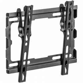 Монтажен Хардуер Slim design: provides a small distance to the wallConvenient design for quick and easy installationFixing screws: hold the TV securelyCompact packaging. 23-43". 45kg max. BASIC-22T BASIC-22T