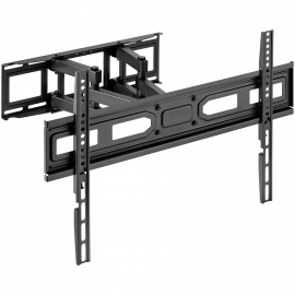 Монтажен Хардуер Free-tilt design: simplifies adjustment for better visibility and reduced glareSwivel mechanism provides maximum viewing flexibilitySpirit level ensures perfect positioningConvenient cable holder. 37-80". Max 40kg. MOTION-4