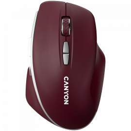 Мишка CANYON mouse MW-21 BlueLED 7buttons Wireless Burgundy Red CNS-CMSW21BR CNS-CMSW21BR