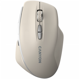 Мишка CANYON mouse MW-21 BlueLED 7buttons Wireless Cosmic Latte CNS-CMSW21CL CNS-CMSW21CL