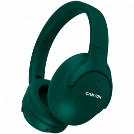 Bluetooth Слушалки CANYON headset OnRiff 10 ANC Green CNS-CBTHS10GN CNS-CBTHS10GN
