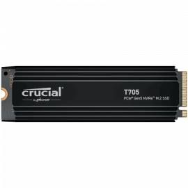 SSD за настолен и мобилен компютър Crucial T705 1TB PCIe Gen5 NVMe M.2 SSD CT1000T705SSD3