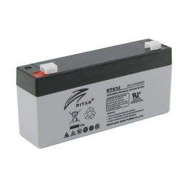 Оловна батерия RITAR, (RT632) AGM, 6V, 3.2Ah, 134 /34 /60 mm, Терминал1