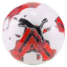 Футболна топка PUMA Orbita 6 MS, Размер 5, Бял с червен 360090