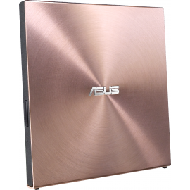 Външно записващо устройство ASUS UltraDrive SDRW-08U5S-U, Ultra Slim, 8X DVD burner, M-DISC support, Windows/Mac OS, Розово