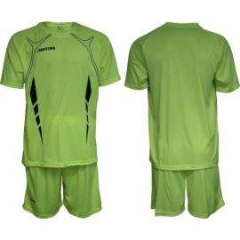 Екип за футбол/ волейбол/ хандбал, фланелка с шорти - неоново зелен MAXIMA 400117