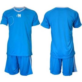 Екип за футбол/ волейбол/ хандбал фланелка с шорти - светло син 400144