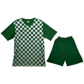 Екип за футбол/ волейбол/ хандбал, фланелка с шорти - зелен с бяло 400640N