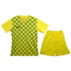 Екип за футбол/ волейбол/ хандбал, детски - жълт със зелено 400643N