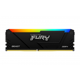 Памет Kingston FURY Beast Black RGB 16GB DDR4 3600MHz CL18 KF436C18BB2A/16