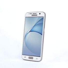 Стъклен протектор за целия дисплей, Remax Тop, за Samsung Galaxy S7 Edge, 0.3mm, Бял - 52224
