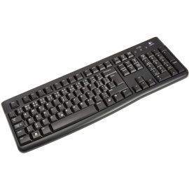 Стандартна клавиатура Logitech K120, Черна