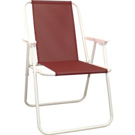 Сгъваем стол MAXIMA, Изработен от стомана и textilene, Дизайн 8 60023008