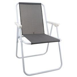 Сгъваем стол MAXIMA, Изработен от стомана и textilene, Дизайн 24 60023024