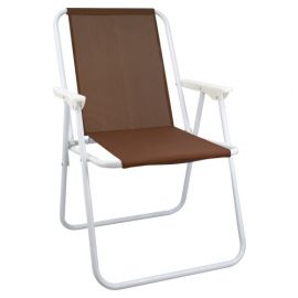 Сгъваем стол MAXIMA, Изработен от стомана и textilene, Дизайн 25 60023025