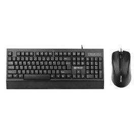 Комплект мишка и клавиатура Mixie X2000, Черен - 6123
