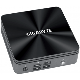 Настолен компютър Gigabyte Brix BRi5H-10210, Intel Core i5-10210U, 2 x SO-DIMM DDR4, SSD NVMe, USB-C, WF+BT, black
